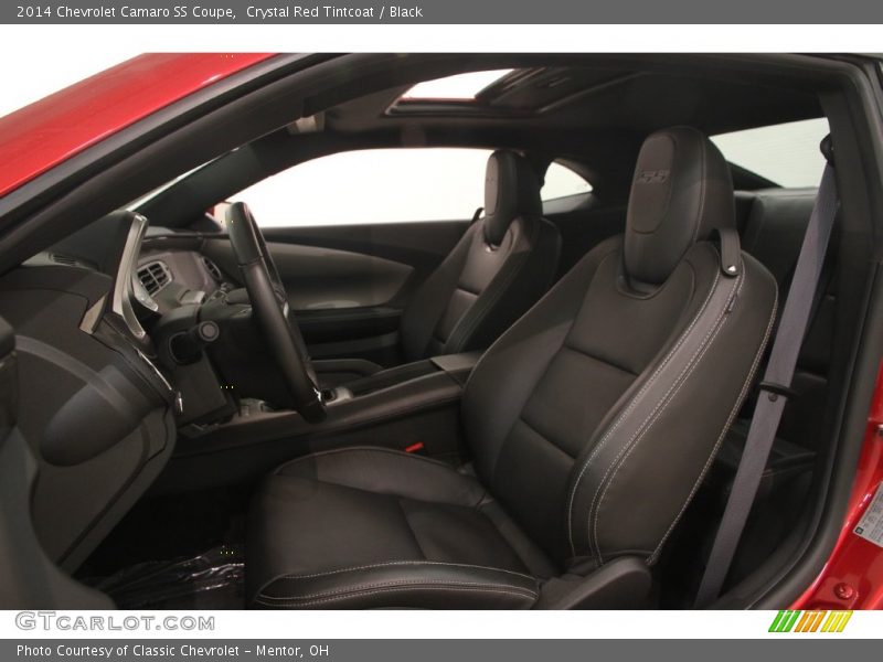 Crystal Red Tintcoat / Black 2014 Chevrolet Camaro SS Coupe