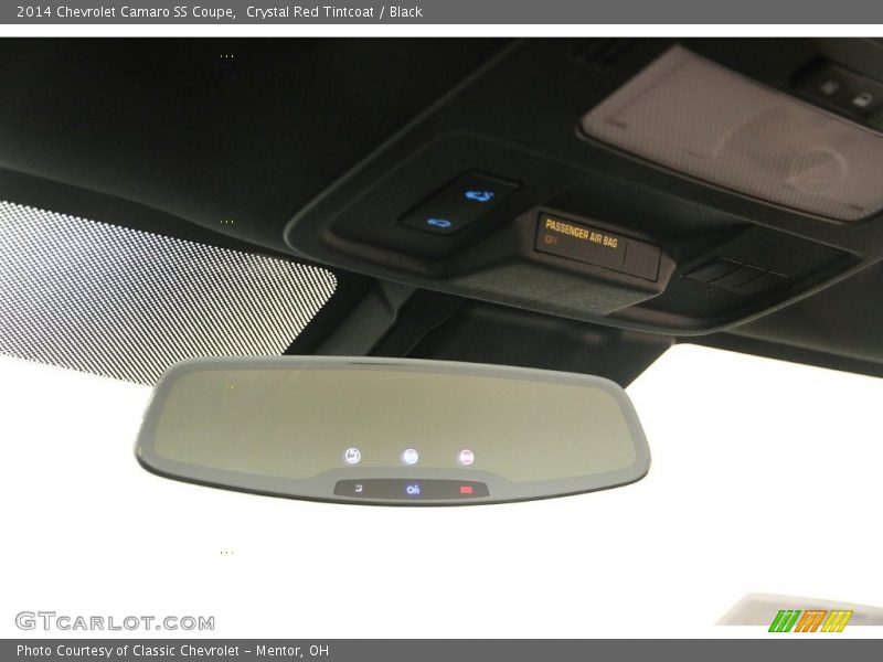 Crystal Red Tintcoat / Black 2014 Chevrolet Camaro SS Coupe