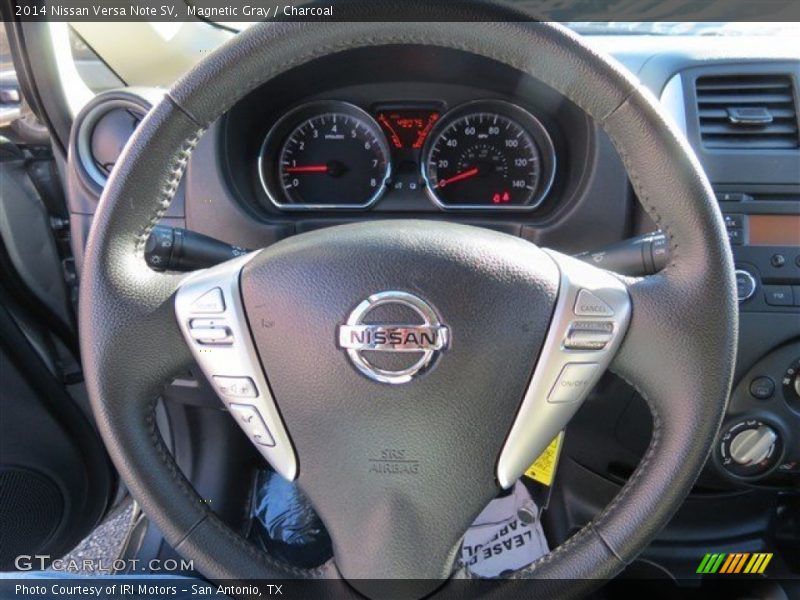 Magnetic Gray / Charcoal 2014 Nissan Versa Note SV