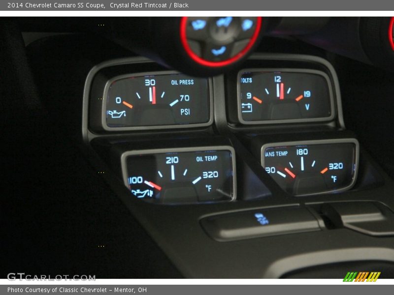 Crystal Red Tintcoat / Black 2014 Chevrolet Camaro SS Coupe