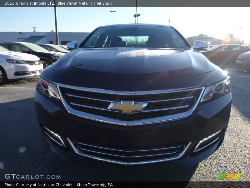 Blue Velvet Metallic / Jet Black 2016 Chevrolet Impala LTZ