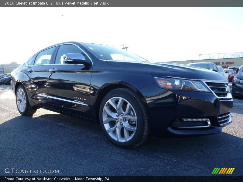 Blue Velvet Metallic / Jet Black 2016 Chevrolet Impala LTZ