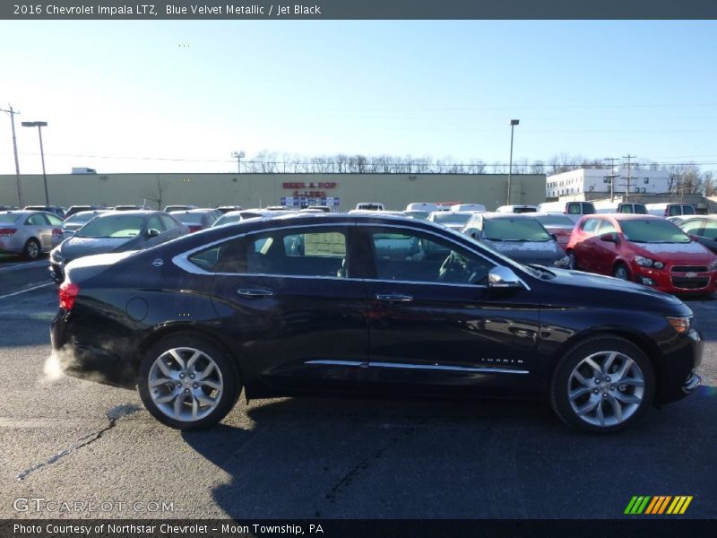 Blue Velvet Metallic / Jet Black 2016 Chevrolet Impala LTZ
