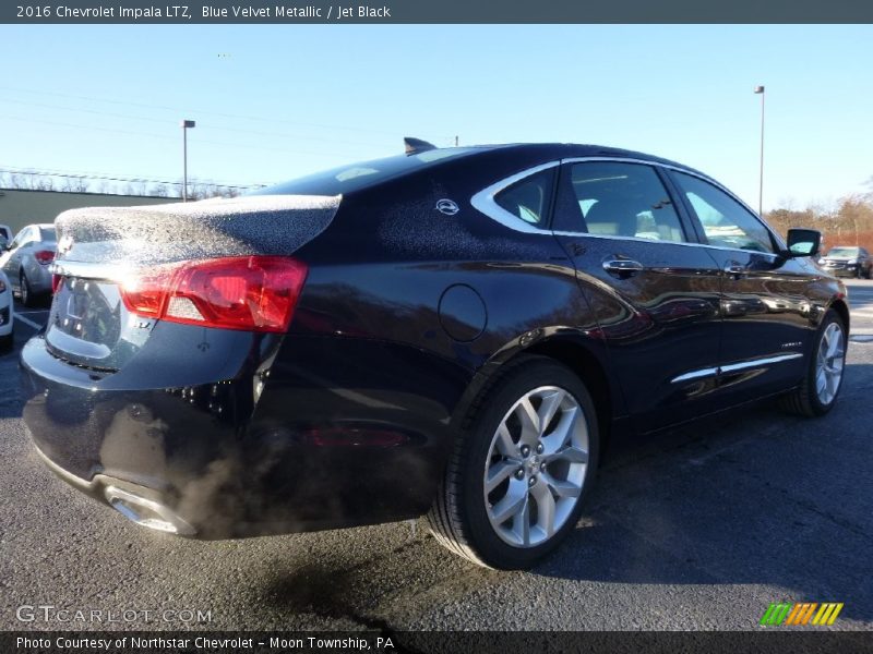 Blue Velvet Metallic / Jet Black 2016 Chevrolet Impala LTZ