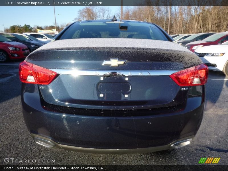 Blue Velvet Metallic / Jet Black 2016 Chevrolet Impala LTZ