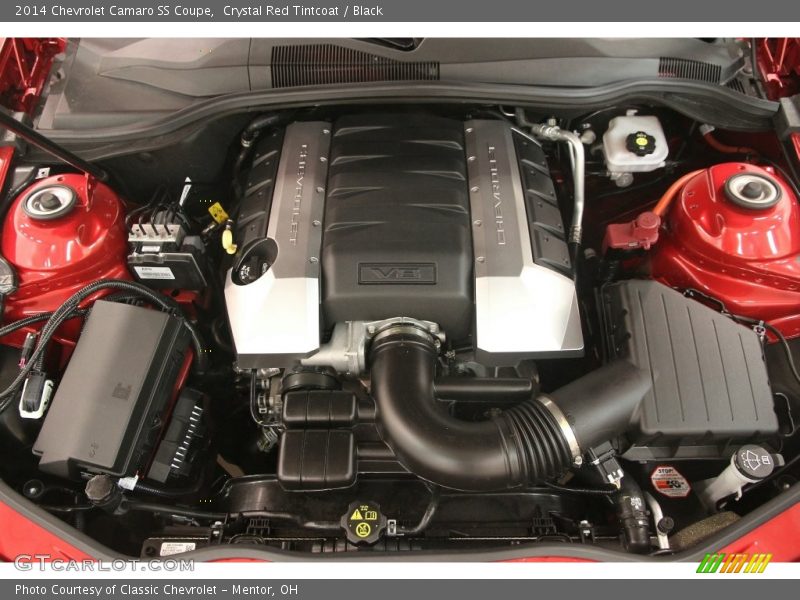 Crystal Red Tintcoat / Black 2014 Chevrolet Camaro SS Coupe