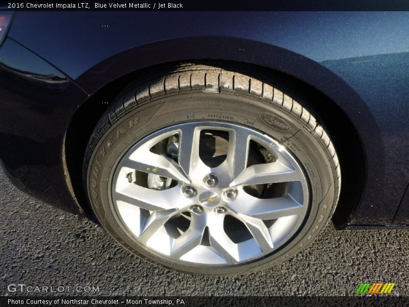 Blue Velvet Metallic / Jet Black 2016 Chevrolet Impala LTZ