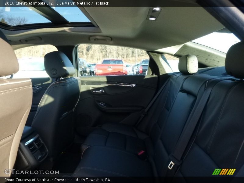 Blue Velvet Metallic / Jet Black 2016 Chevrolet Impala LTZ