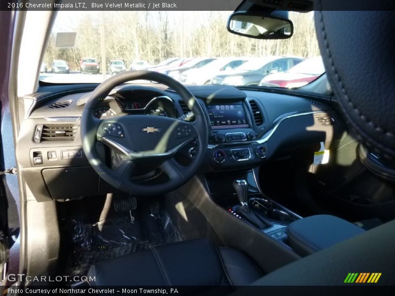Blue Velvet Metallic / Jet Black 2016 Chevrolet Impala LTZ