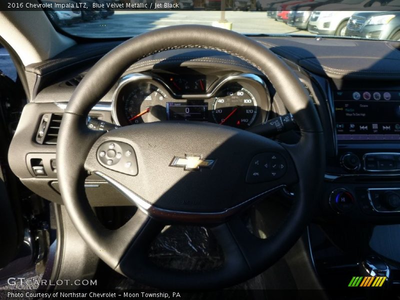 Blue Velvet Metallic / Jet Black 2016 Chevrolet Impala LTZ
