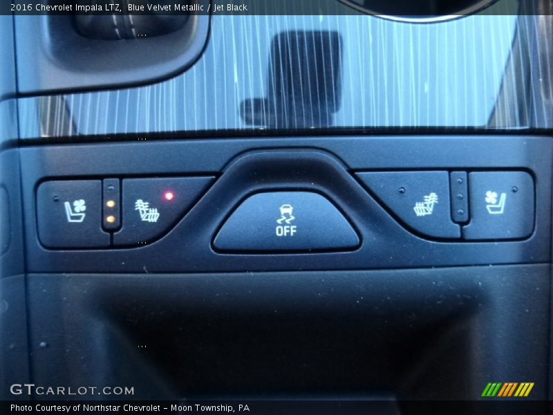 Blue Velvet Metallic / Jet Black 2016 Chevrolet Impala LTZ