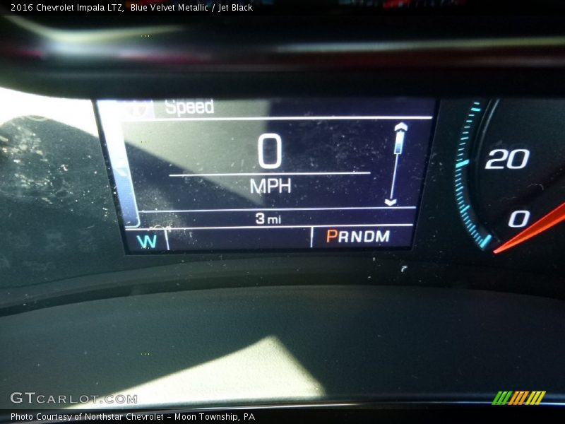 Blue Velvet Metallic / Jet Black 2016 Chevrolet Impala LTZ