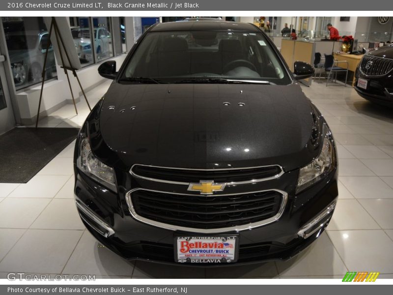 Black Granite Metallic / Jet Black 2016 Chevrolet Cruze Limited LT