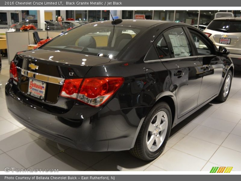 Black Granite Metallic / Jet Black 2016 Chevrolet Cruze Limited LT