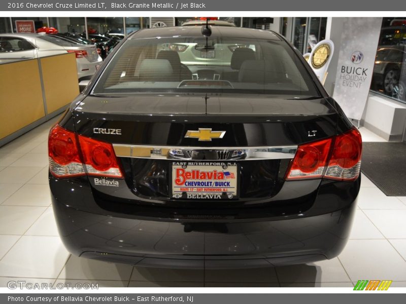 Black Granite Metallic / Jet Black 2016 Chevrolet Cruze Limited LT