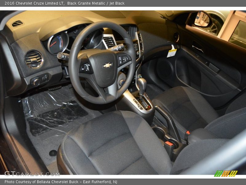 Black Granite Metallic / Jet Black 2016 Chevrolet Cruze Limited LT