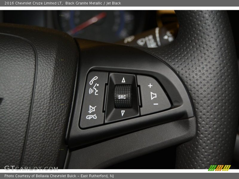 Black Granite Metallic / Jet Black 2016 Chevrolet Cruze Limited LT