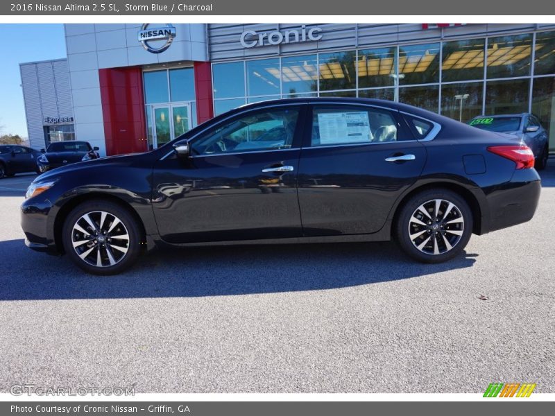 Storm Blue / Charcoal 2016 Nissan Altima 2.5 SL