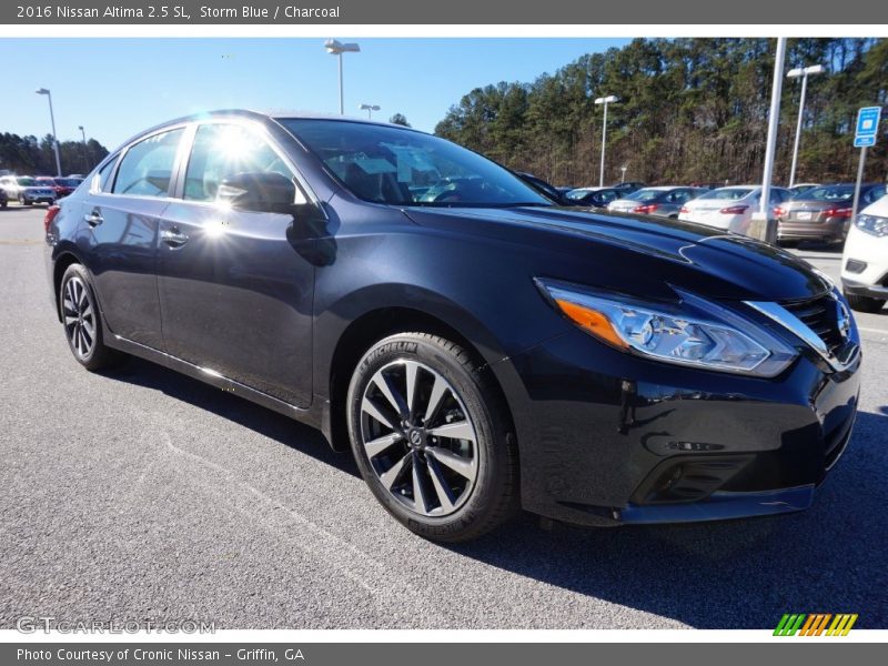 Storm Blue / Charcoal 2016 Nissan Altima 2.5 SL