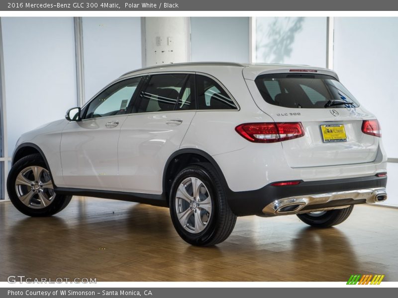 Polar White / Black 2016 Mercedes-Benz GLC 300 4Matic