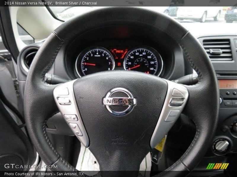 Brilliant Silver / Charcoal 2014 Nissan Versa Note SV
