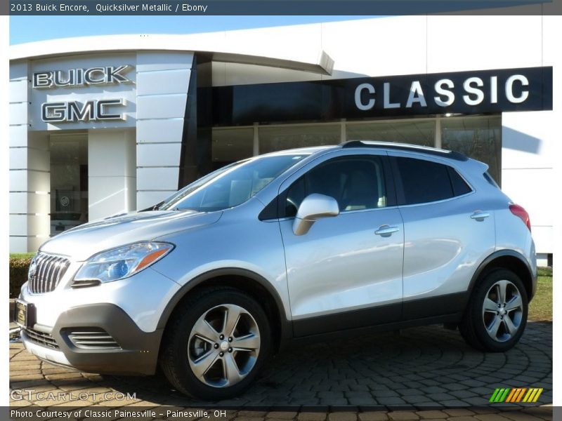 Quicksilver Metallic / Ebony 2013 Buick Encore