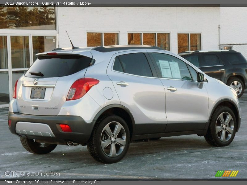 Quicksilver Metallic / Ebony 2013 Buick Encore