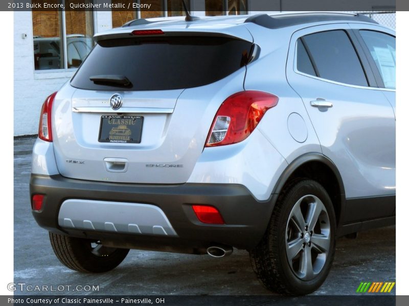 Quicksilver Metallic / Ebony 2013 Buick Encore