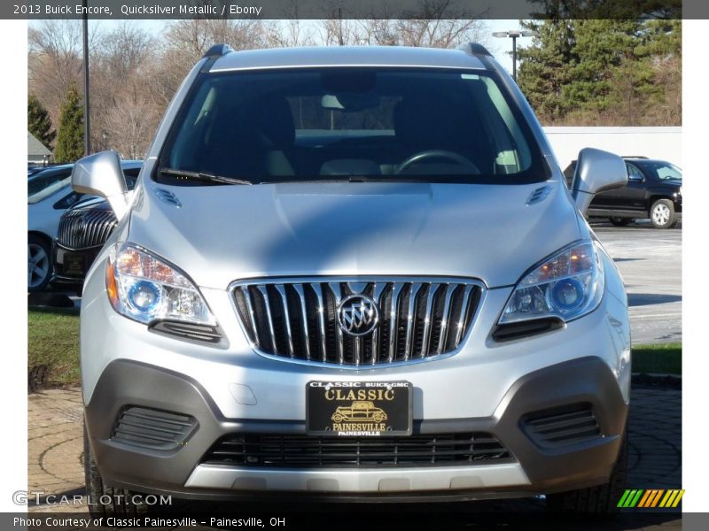 Quicksilver Metallic / Ebony 2013 Buick Encore