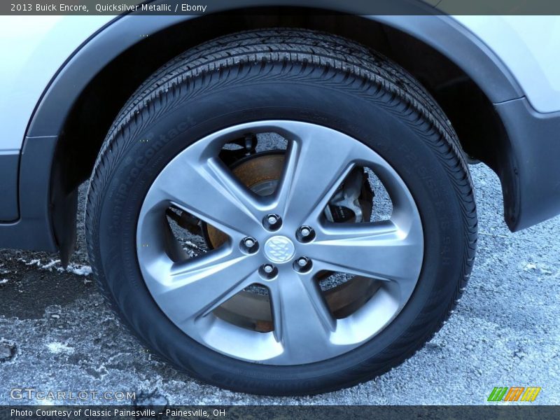 Quicksilver Metallic / Ebony 2013 Buick Encore