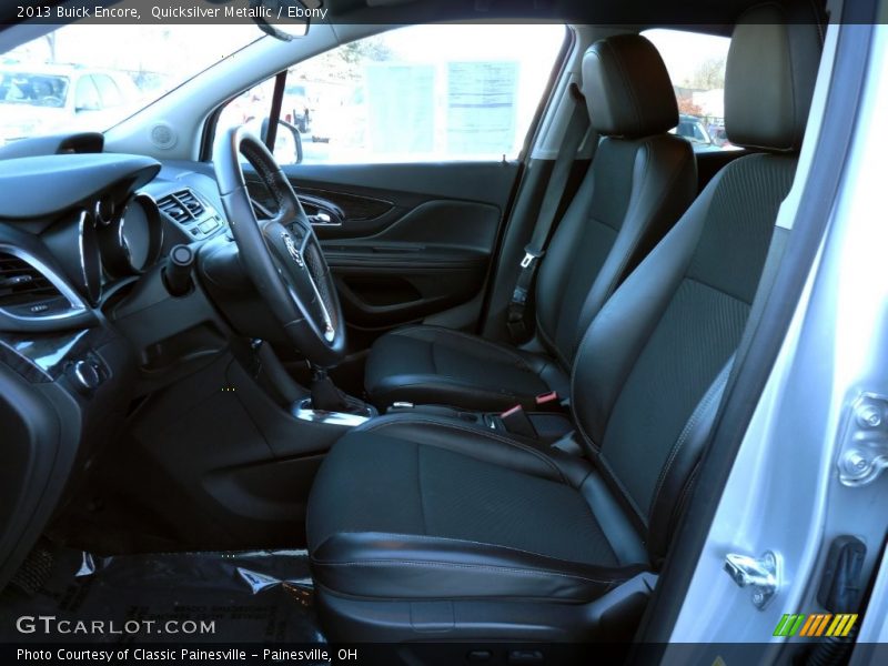Quicksilver Metallic / Ebony 2013 Buick Encore
