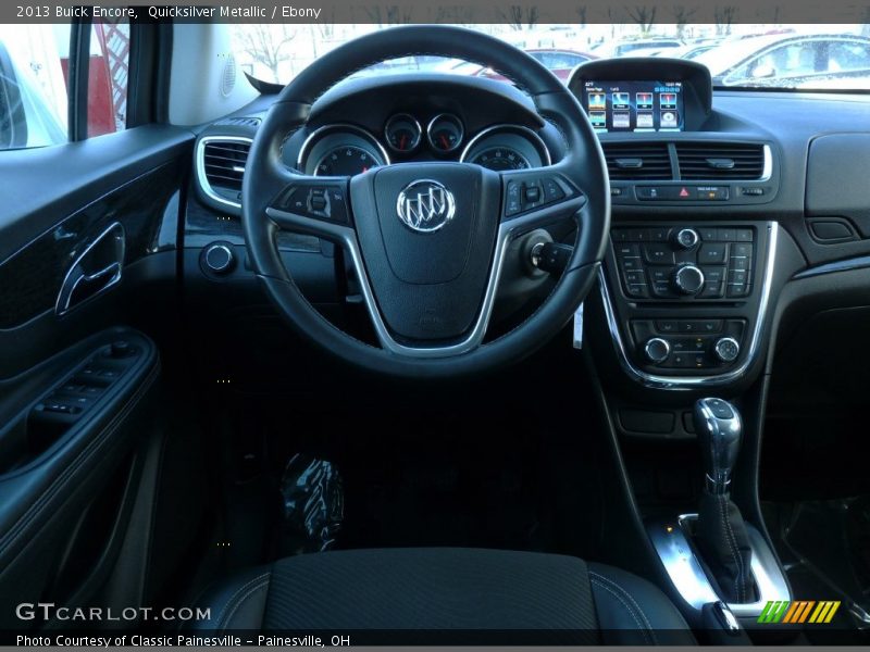Quicksilver Metallic / Ebony 2013 Buick Encore