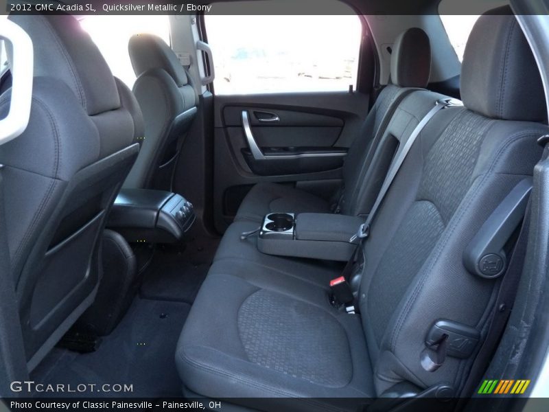 Quicksilver Metallic / Ebony 2012 GMC Acadia SL