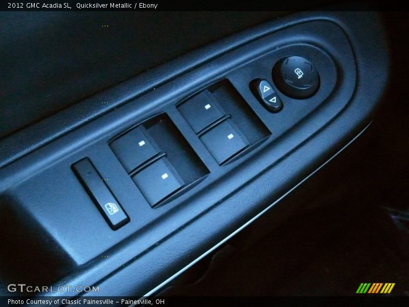 Quicksilver Metallic / Ebony 2012 GMC Acadia SL