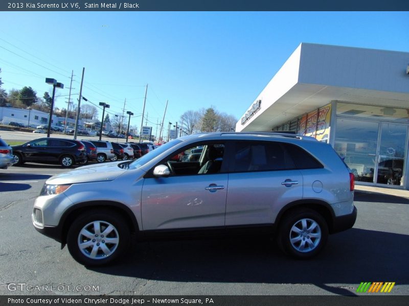 Satin Metal / Black 2013 Kia Sorento LX V6