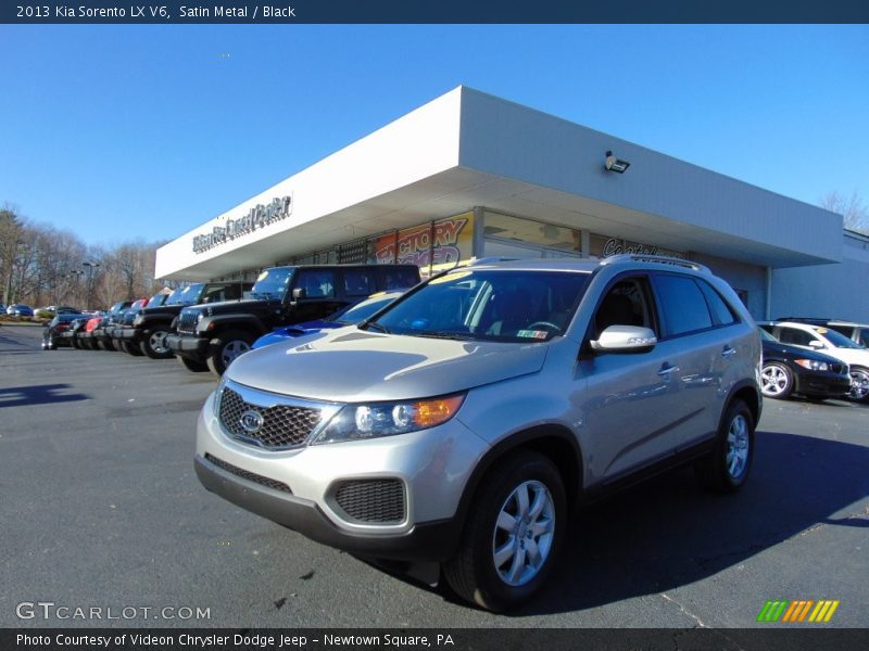 Satin Metal / Black 2013 Kia Sorento LX V6