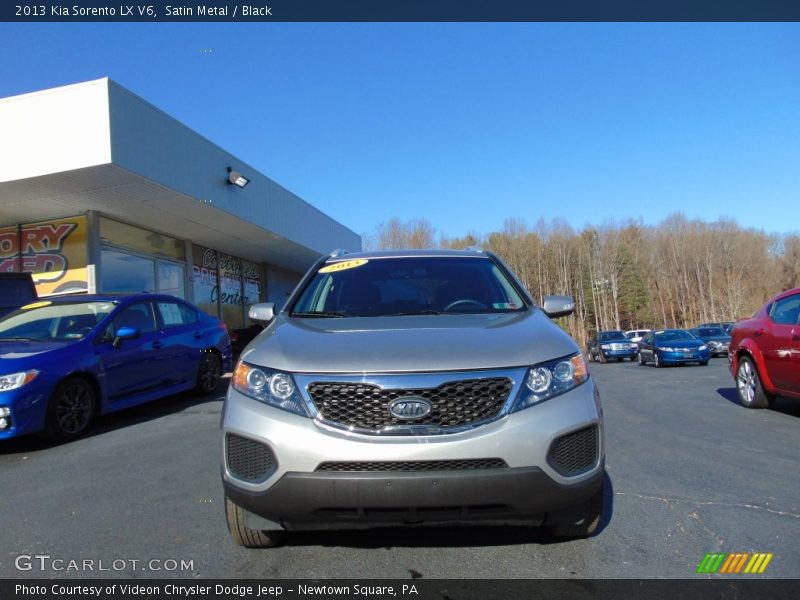 Satin Metal / Black 2013 Kia Sorento LX V6