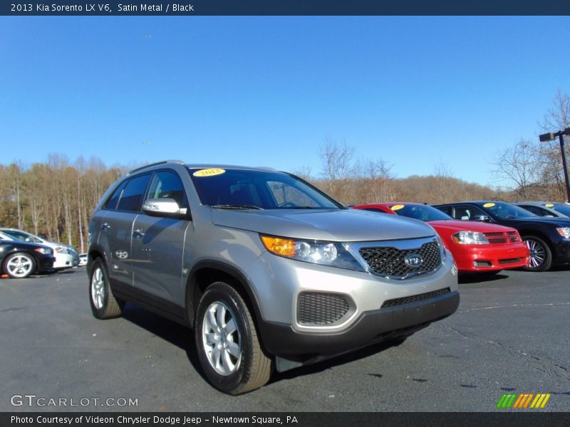 Satin Metal / Black 2013 Kia Sorento LX V6