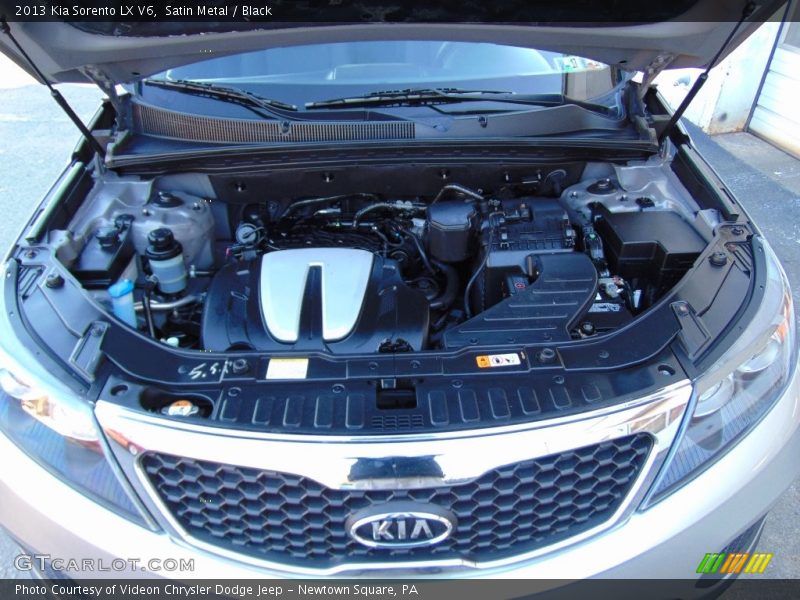 Satin Metal / Black 2013 Kia Sorento LX V6