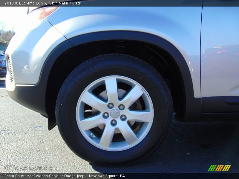 Satin Metal / Black 2013 Kia Sorento LX V6