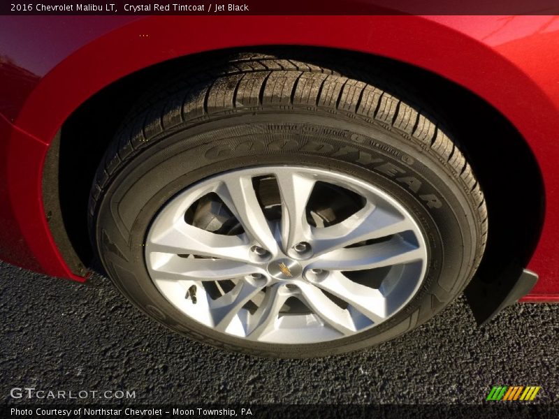 Crystal Red Tintcoat / Jet Black 2016 Chevrolet Malibu LT