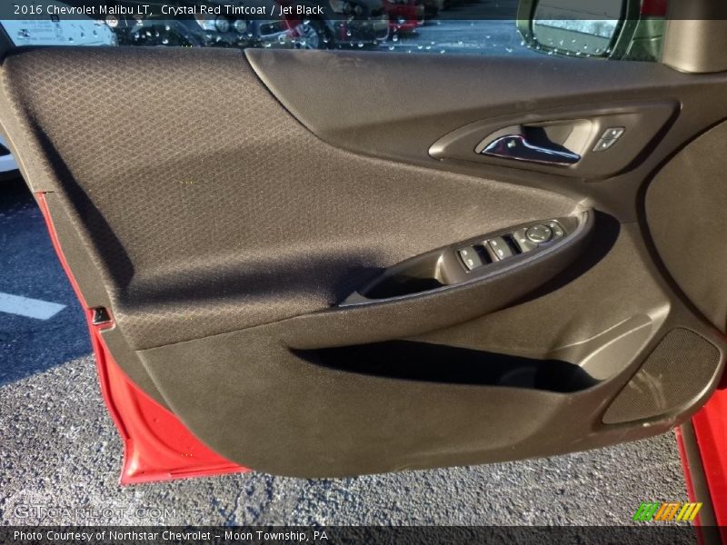 Crystal Red Tintcoat / Jet Black 2016 Chevrolet Malibu LT