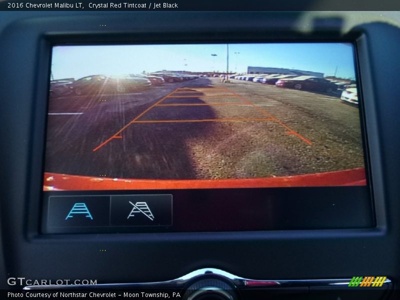 Crystal Red Tintcoat / Jet Black 2016 Chevrolet Malibu LT