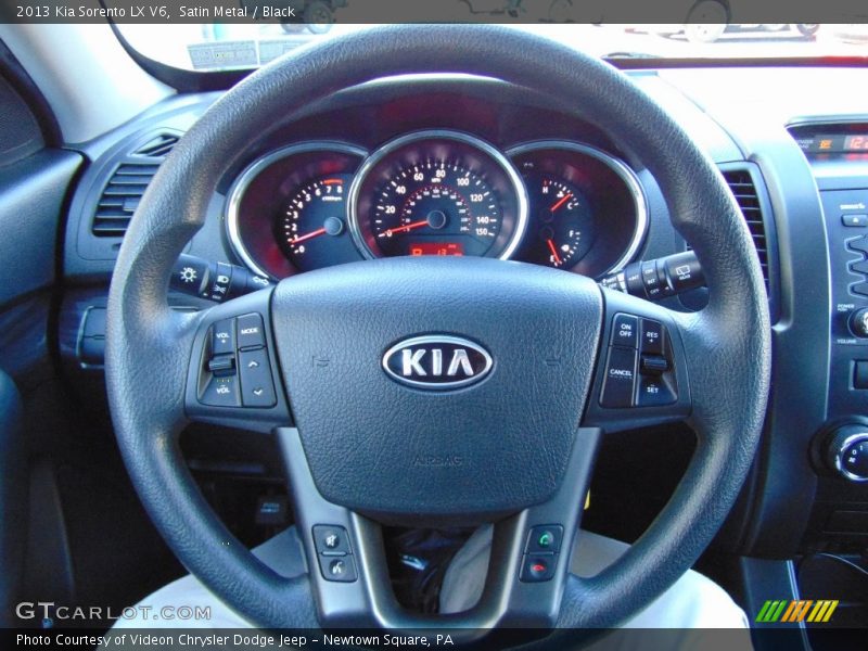 Satin Metal / Black 2013 Kia Sorento LX V6