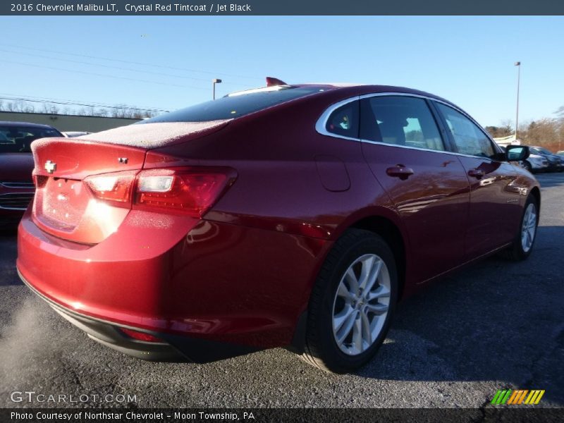 Crystal Red Tintcoat / Jet Black 2016 Chevrolet Malibu LT