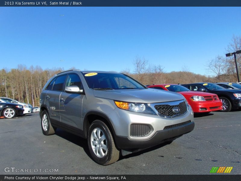 Satin Metal / Black 2013 Kia Sorento LX V6
