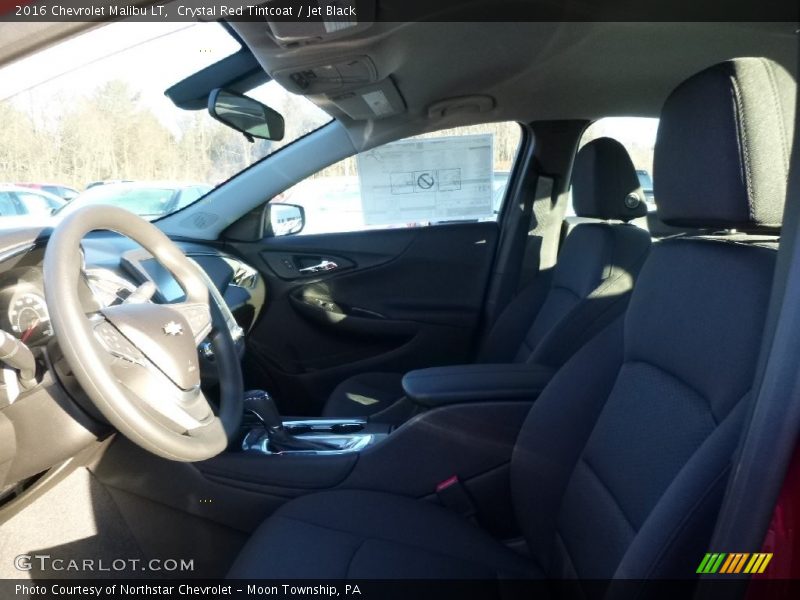 Crystal Red Tintcoat / Jet Black 2016 Chevrolet Malibu LT