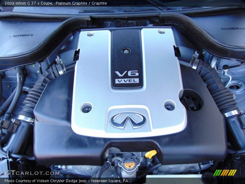 Platinum Graphite / Graphite 2009 Infiniti G 37 x Coupe