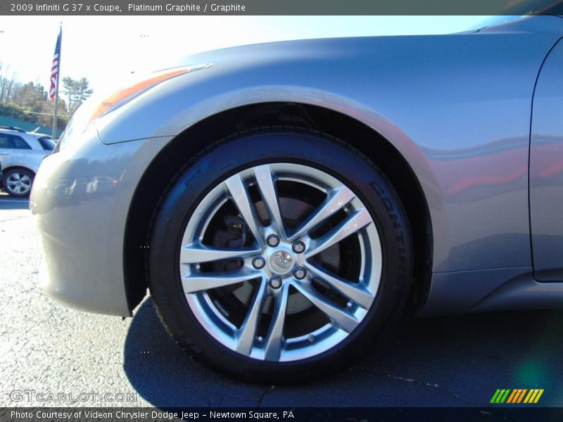 Platinum Graphite / Graphite 2009 Infiniti G 37 x Coupe