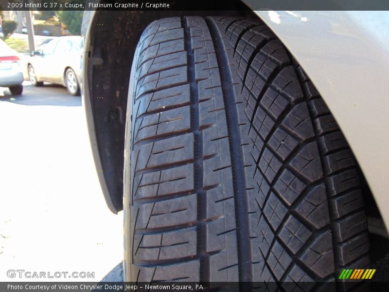 Platinum Graphite / Graphite 2009 Infiniti G 37 x Coupe